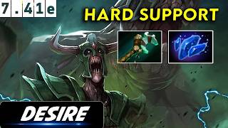 Desire Undying Hard Support - Dota 2 Patch 7.41e Pro Pub Gameplay