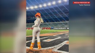 How a viral outfit at the Bengals' last game is helping an apparel line