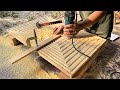 Amazing Woodworking Techniques Handicraft Skills // Quick And Simple To Make Drawers For Storage