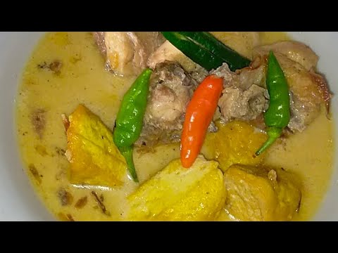Resep Opor Ayam Tahu Tanpa Santan