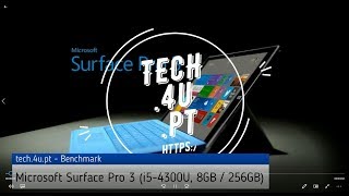 Microsoft Surface Pro 3 (i5-4300U 8GB / 256GB) Benchmark - Antutu, Aida,  Disk benchmark