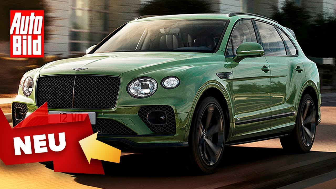 Bentley Bentayga Facelift Vorstellung Luxus Suv Info Youtube