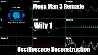 Mega Man 3 Remade - Wily 1 - Oscilloscope Deconstruction