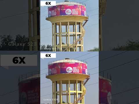 Nokia Lumia 1020 vs Samsung Galaxy S23 Ultra Zoom Test #shorts