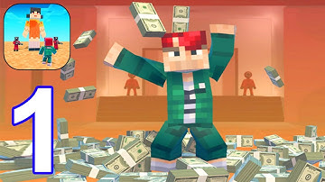 Squid Game: 456 Craft Survival - Gameplay Walkthrough Part 1 levels 1 - 20 (Android,iOS)