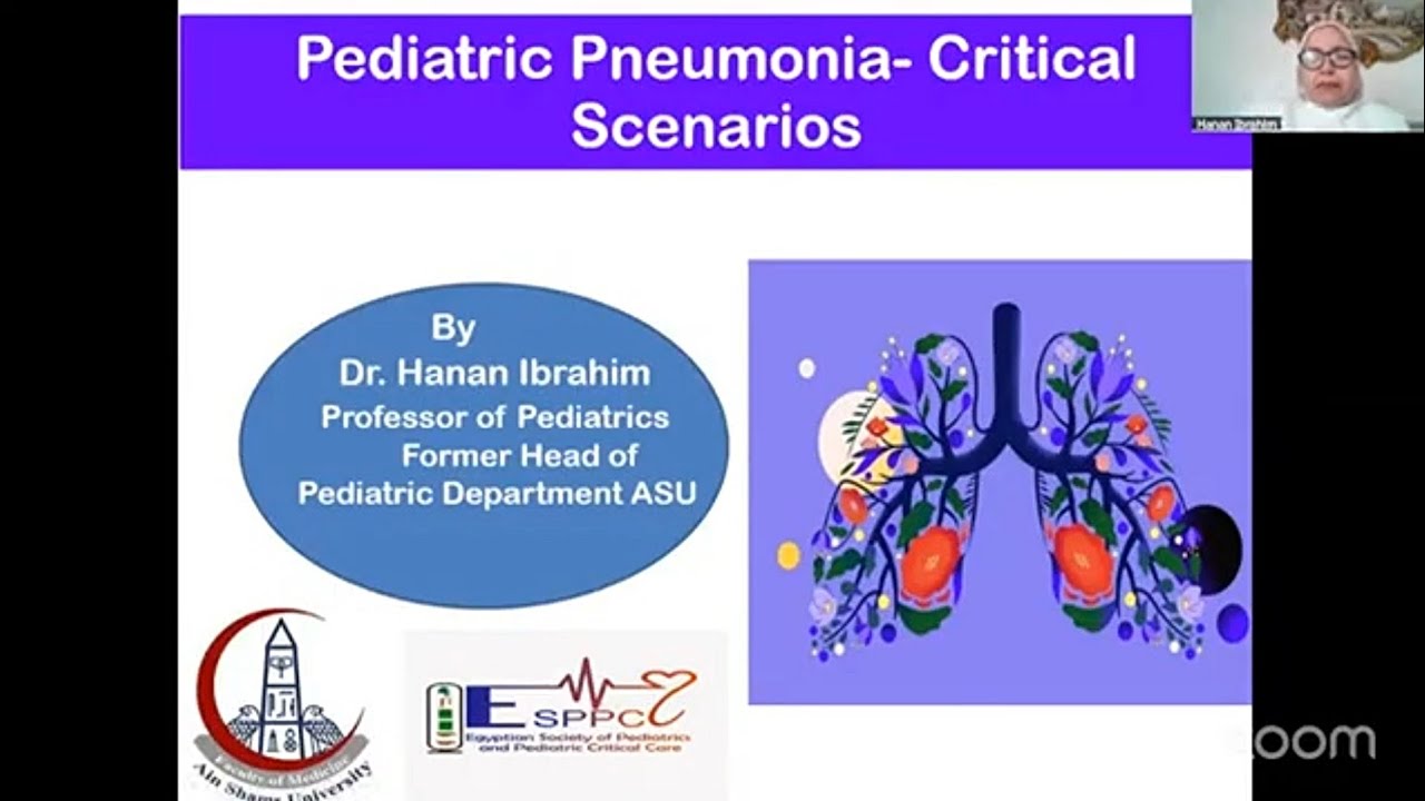 Pediatric Pneumonia Critical Scenarios Prof Hanan Ibrahim
