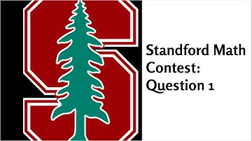 A Question from a Stanford High School Math Contest - Tournament Rearrangements