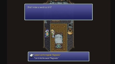 Final Fantasy VI Pixel Remaster - Narshe - Getting Ragnarok (World of Ruin)