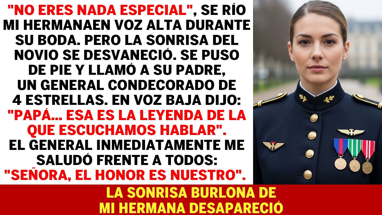 Mi Hermana Intentó Humillarme — Hasta Que El Padre General De Su Novio Se Levantó Y Saludó