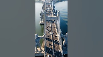 Unreal Bridge Design | Futuristic Structures #shorts #china #ai #traveling #structure #design