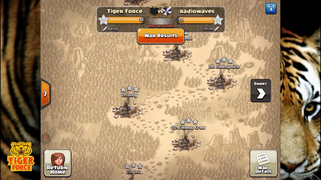 Adjust Your Own Clan War Weight Footprint