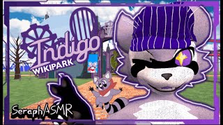 {Furry ASMR} Rambley Raccoon tingles you at the gate of Indigo Park :3 (soft-spoken, tongue clicks) screenshot 5