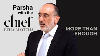 Finding Contentment | Parsha with the Chief
In a world that constantly reminds us of what we lack — where happiness is confused with consumption — how do we find a sense of abundance and contentment?
In this week’s parsha, Beha’alotcha, we uncover one of the Torah’s most powerful insights into the psychology of discontent — and how to overcome it. Drawing from Pirkei Avot, this shiur explores the difference between gratitude and complaining, scarcity and abundance — and how that difference shapes our entire experience of life.
The Jewish people complain about the manna in the desert. They say they miss the food in Egypt. It’s one of the most striking moments of ingratitude in the Torah.
But this shiur goes deeper than moral judgment — it explores the root cause.
Pirkei Avot teaches us that contentment and gratitude begin with ayin tovah — a good eye. A mindset that sees abundance. The result is a life shaped by generosity.
We explore how prayer and kindness build this mindset. How ambition and discontent must be held in balance. And how faith in Hashem’s provision can transform how we see the world.
This is the root of gratitude. And it changes everything.
#TorahForLife #SpiritualStrength #InnerGrowth #ParshaWisdom #AyinTovah Finding Contentment | Parsha with the Chief