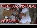 TESTE PISTOLAS DE PINTURA HVLP8 PLUS e PPK4 - V8 BRASIL- Pintura Automotiva