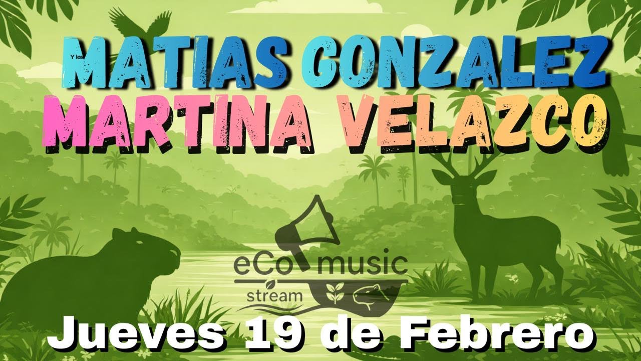 MARTINA VELAZCO / MATÍAS GONZÁLEZ Y SU CONJUNTO.