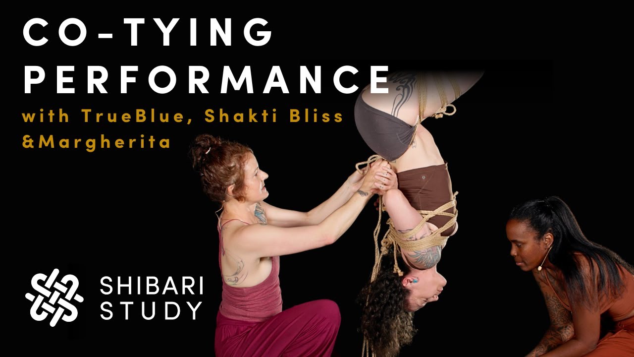 A Three-Person Rope Performance | Shibari Co-Tying Performance Full Session Feedback