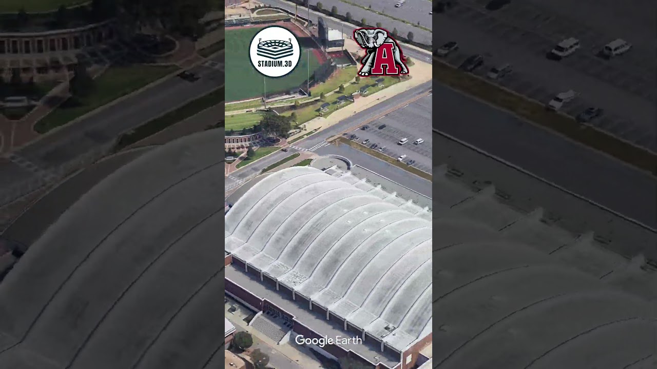 Coleman Coliseum  #Alabama #Bama #RollTide #basketball