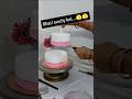reel vs reality #shorts #cake #beautiful #homemade #homebakeddelights