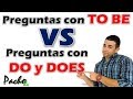 Cuándo usar AM, ARE, IS y los auxiliares DO y DOES en preguntas - Diferencias | Clases inglés