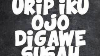 Wong Nandur Bakal Ngunduh