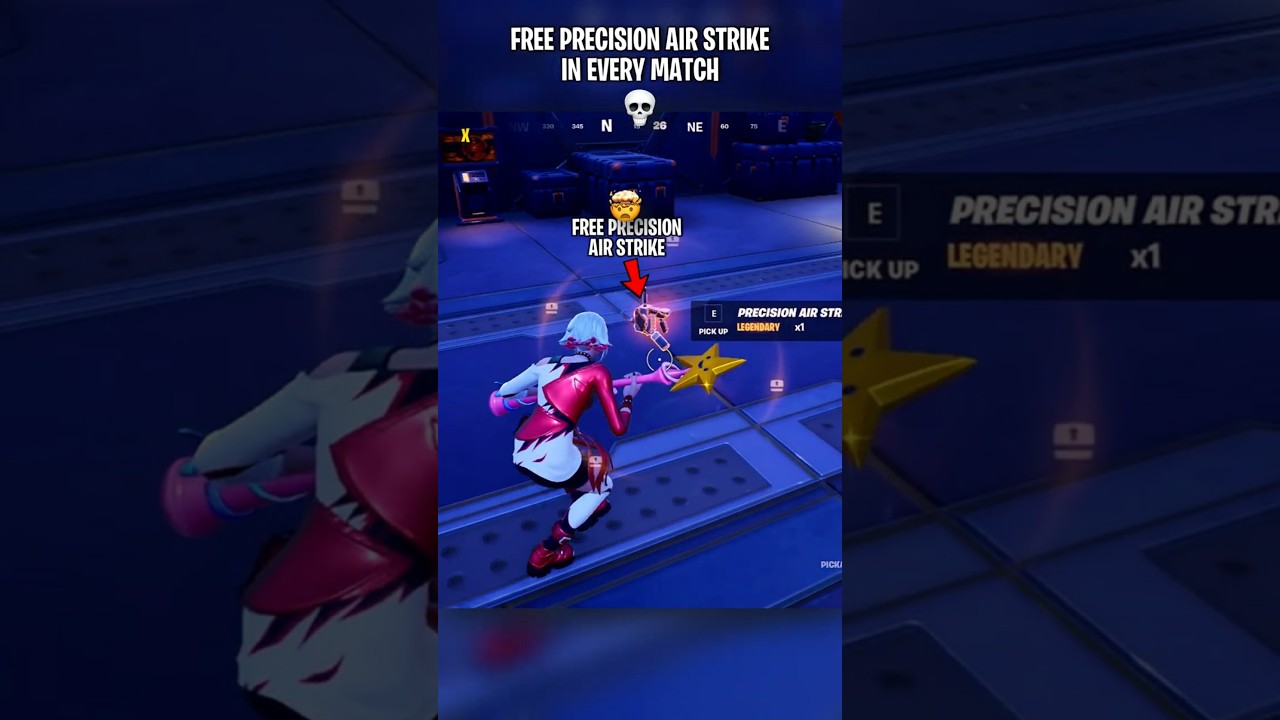 Easy Way To Get Precision Air Strike in Every Match 🤯 