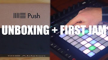 Ableton Push 2 | Unboxing + First Jam