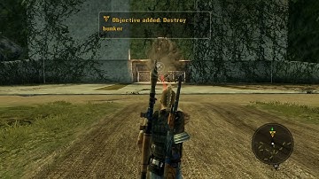 Mercenaries 2: World in Flames - PS3 - PMC Mission - Get Solano (Blind)