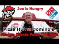 Pizza Hut Tuscani® VS Domino's Chicken Alfredo Pasta Challenge -Taste Test | Joe is Hungry 🐔🧀