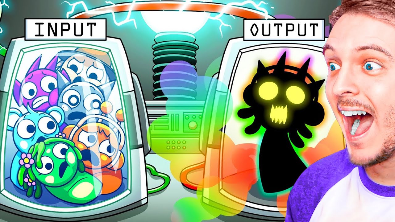 TOUS LES SPRUNKI FUSIONNENT ENSEMBLE ?! ( c'est abusé )