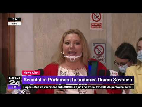 Scandal în Parlament cu Diana Șoșoacă: S-a dat ordin să îmi fie strivit piciorul