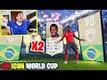 TROVO 2 PELÈ 98 ICON PRIME!! +15 ICON!! NON CI CREDO - WORLD CUP PACK OPENING FIFA 18 Ultimate Team