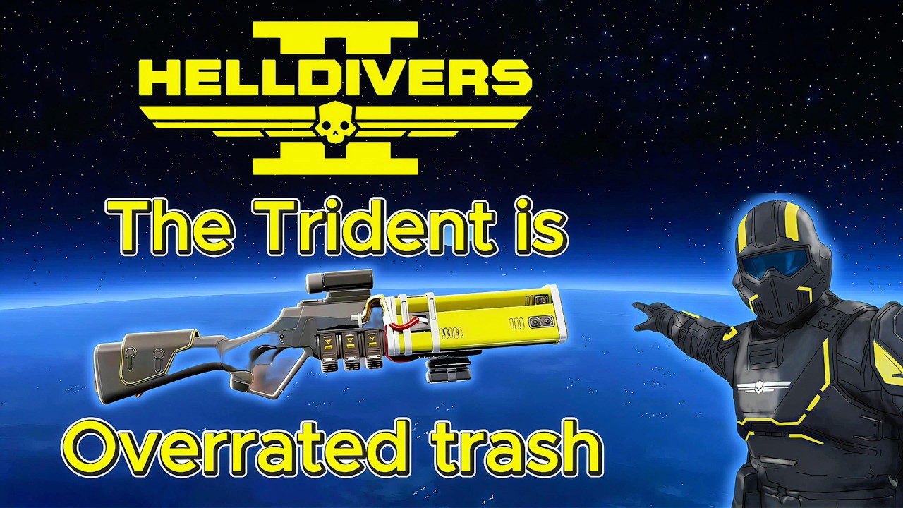 The LAS-16 Trident is the WORST weapon in Helldivers 2