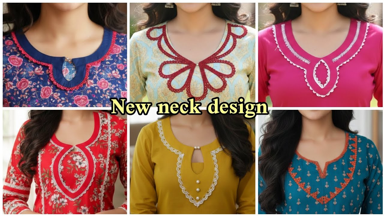 New Trending Neck Design 2026 , Eid Neck Design, Galay Ky Design, Simple Neck Designs 