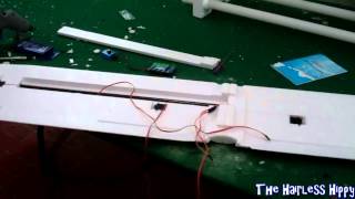 RC Day: Ultimate Skywalker FPV Build:  Elevator and Main Wing COMPLETE!