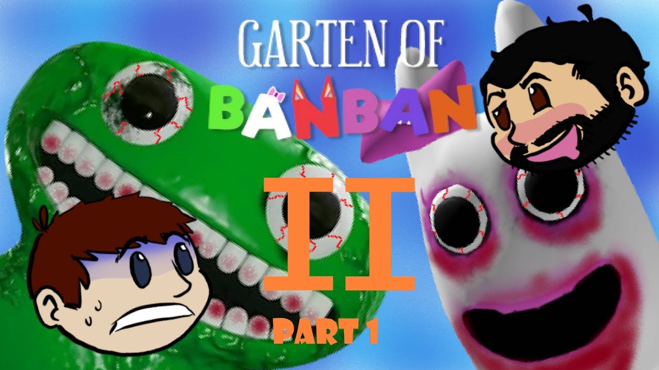 Oh boy here we go again...woo | Garten of Banban 2 playthrough part 1 ...