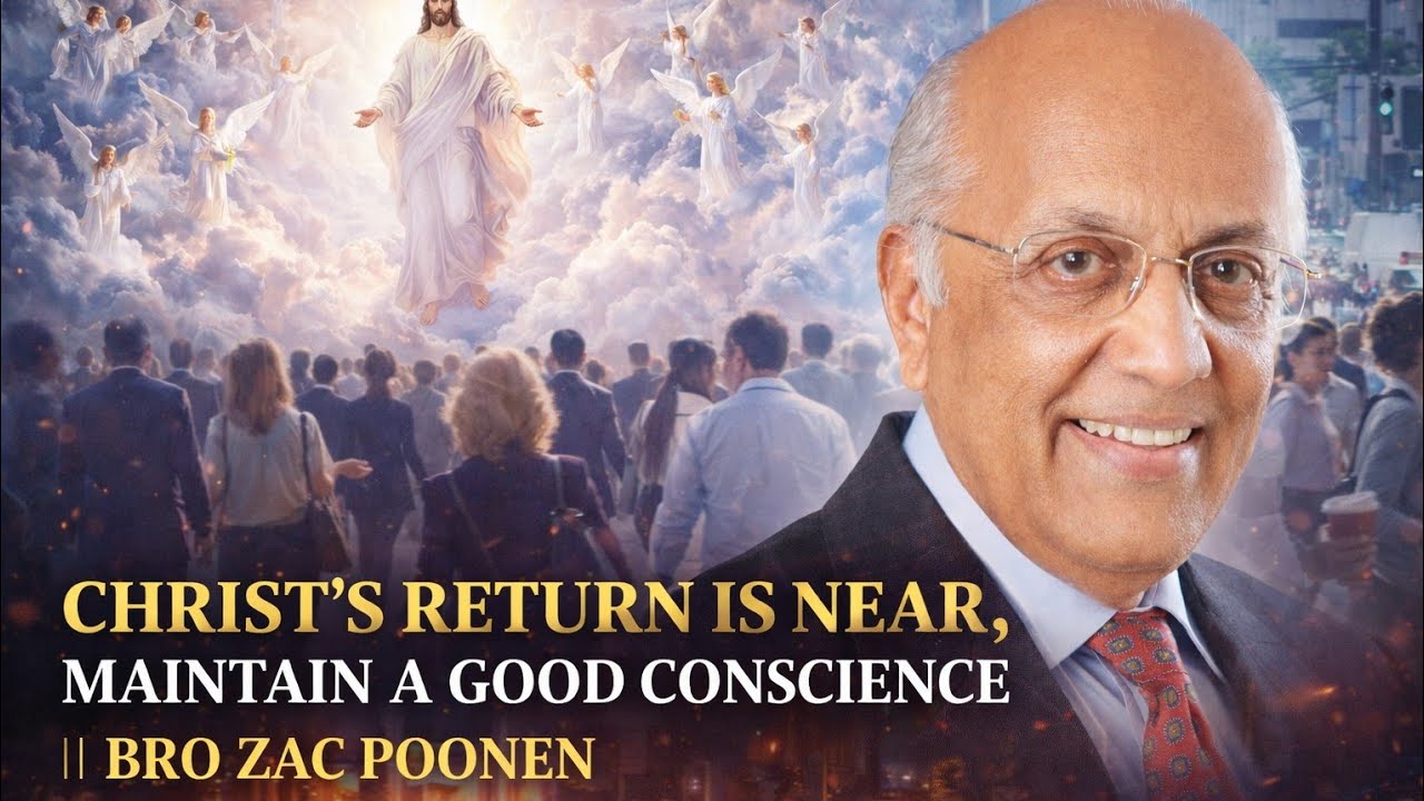 CHRIST RETURN IS NEAR, MAINTAIN A GOOD CONSCIENCE|| BRO ZAC POONEN 