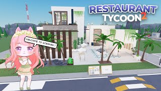 My Summer Theme Restaurant | TOUR + Speedbuild