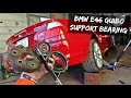 BMW E46 FLEX DISC GUIBO DRIVE SHAFT SUPPORT BEARING REPLACEMENT REMOVAL
