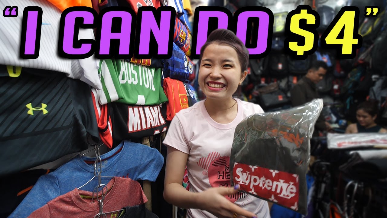 ⁣Vietnam Knockoff Market Spree!