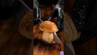 The moment the blade touches the mushroom… pure ASMR perfection 🍄🔪