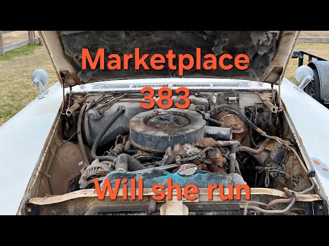 Will this marketplace mopar 383 run. Did I get scammed!!! Engine for the 69 charger build.