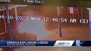 Crash and explosion: Two dead
