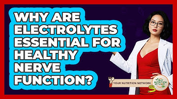 Why Are Electrolytes Essential For Healthy Nerve Function? - Your Nutrition Network