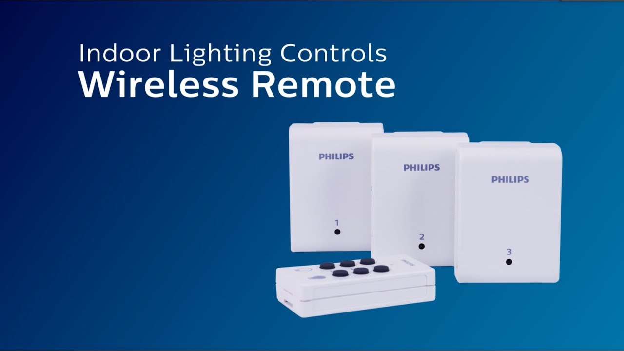 Philips Wireless on & Off Switch with Remote - White - Each