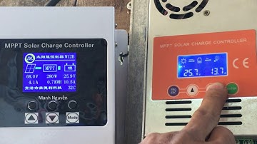 SO SÁNH 2 SẠC NLMT MPPT 45A