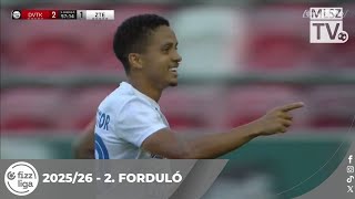 Vieira Ferreira Sousa Joao Victor Gólja A Dvtk Zte Fc Mérkőzésen