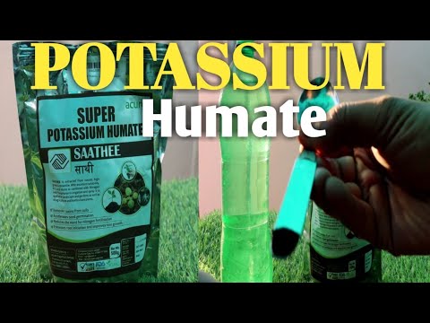वीडियो: पोटेशियम ह्यूमेट (उर्वरक): उपयोग, मूल्य और समीक्षा के लिए निर्देश