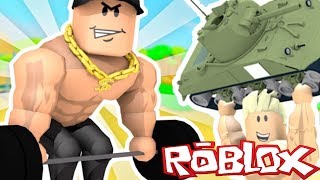 Roblox lifting simulator - lets get the world biggest muscles