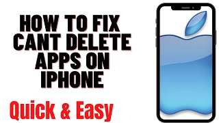 Famous HOW TO FIX CANT DELETE APPS ON IPHONE 2024 Profile