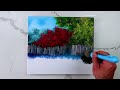 Immerse Yourself in Nature&#39;s Beauty | Acrylic Landscape Painting | Color of Desire | Easy Tutorial